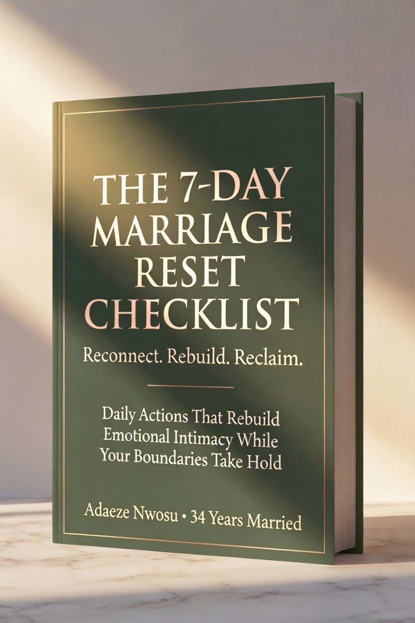 The 7-Day Marriage Reset Checklist