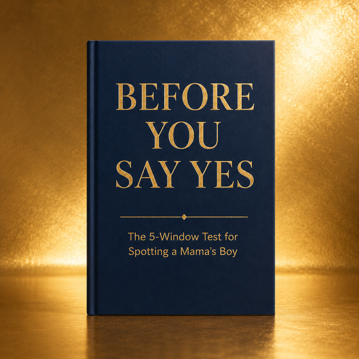 Before You Say Yes